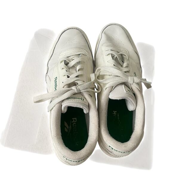Reebok Men’s Club C 85 sneakers in White with Green logo Size 8.5 main image 5